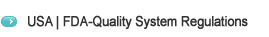USA FDA C Quality System Regulations 