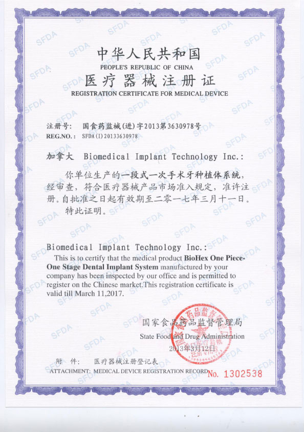 China SFDA